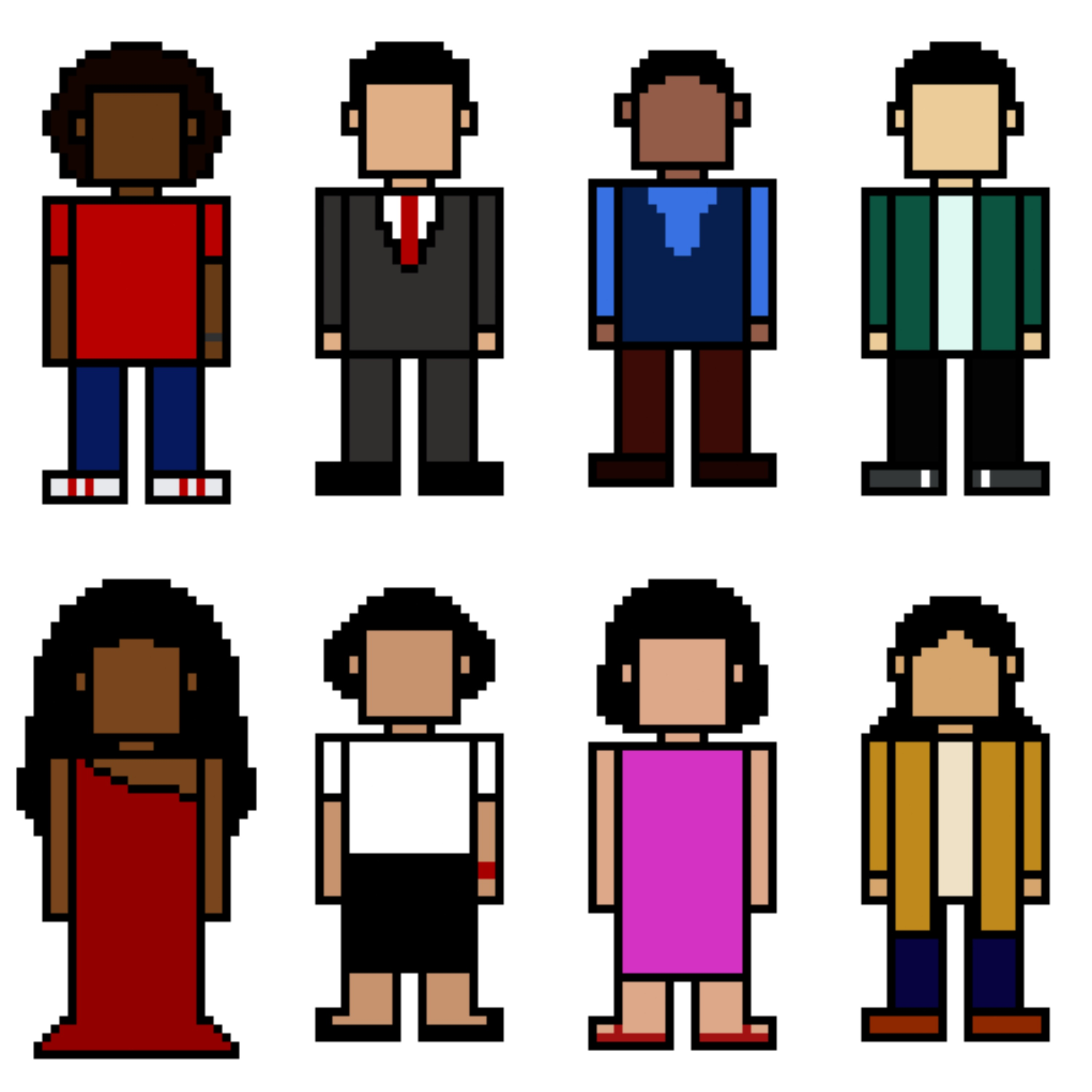 Characters Pixel Art